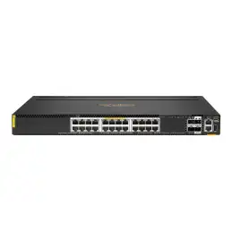 HPE Aruba 6300M 24-port SFP+ and 4-port SFP56 Switch - Commutateur - C3 - Géré - 24 x 100 - 1000 - 2.5G - 5G... (R8S89A)_1